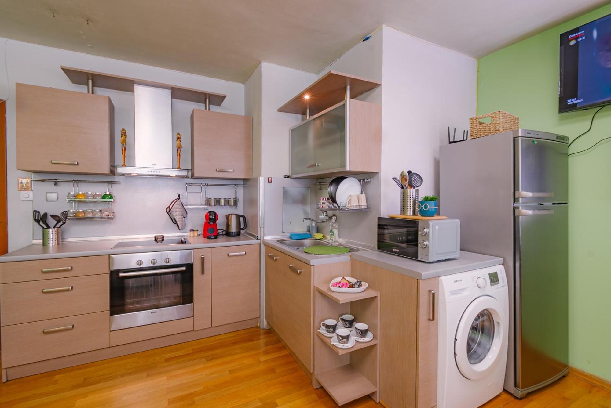 Top Center Spacious Apartment With Ac And Free Underground Parking โซเฟีย ภายนอก รูปภาพ